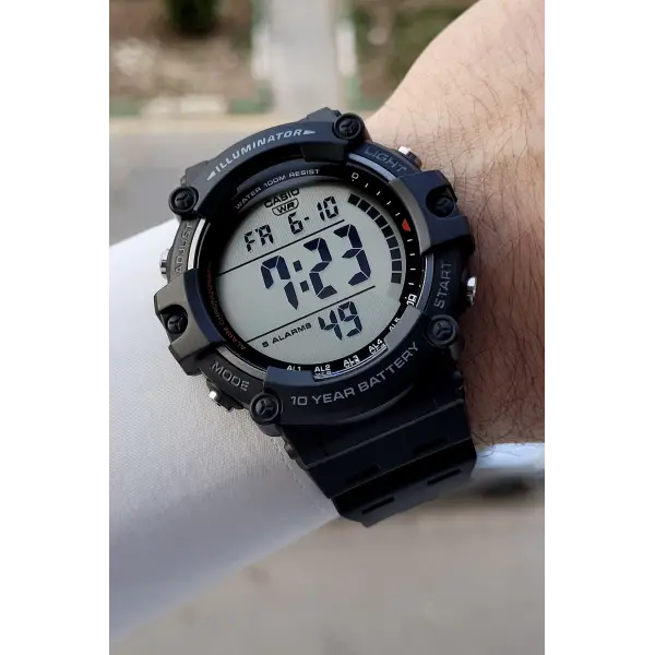 Casio CSISTE223 Silikon Kordon Su Geçirmez Erkek Kol Saati 2 Yıl Garantili