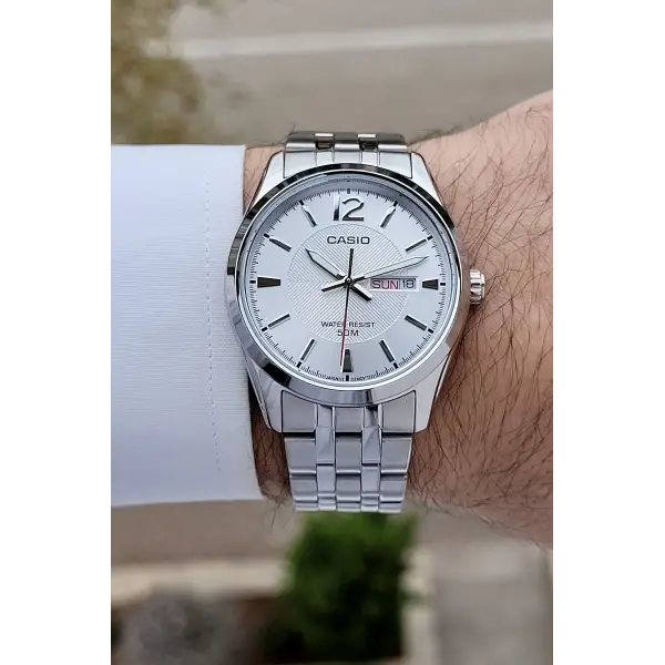 Casio CSISTE196 Metalik Renk 2 Yıl Garantili Erkek Kol Saati