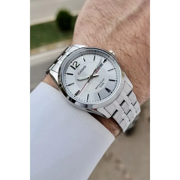 Casio CSISTE196 Metalik Renk 2 Yıl Garantili Erkek Kol Saati