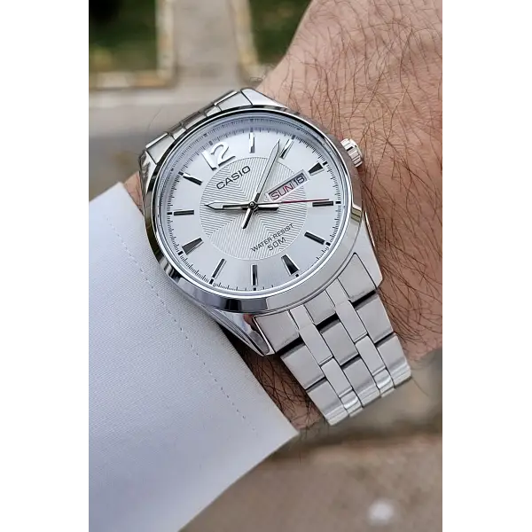 Casio CSISTE196 Metalik Renk 2 Yıl Garantili Erkek Kol Saati