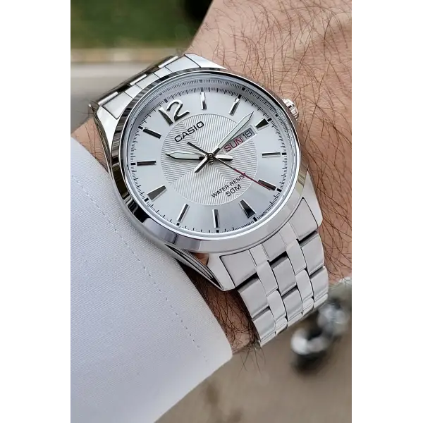 Casio CSISTE196 Metalik Renk 2 Yıl Garantili Erkek Kol Saati