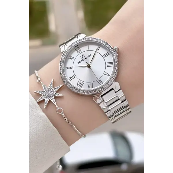 Modern Kadın Kol Saati ve Bileklik