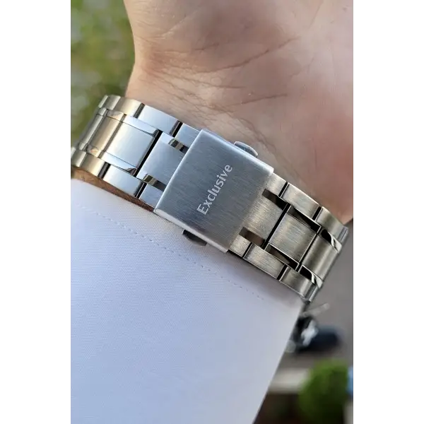 Daniel Klein DKISTE785 Siyah Gümüş Renk İç Göstergeleri Aktif Erkek Kol Saati