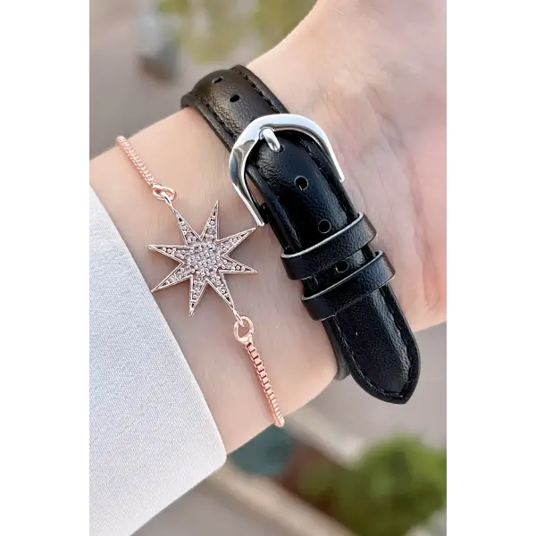 Casio CSISTE147 Siyah Renk Takvimli Kadın Kol Saati