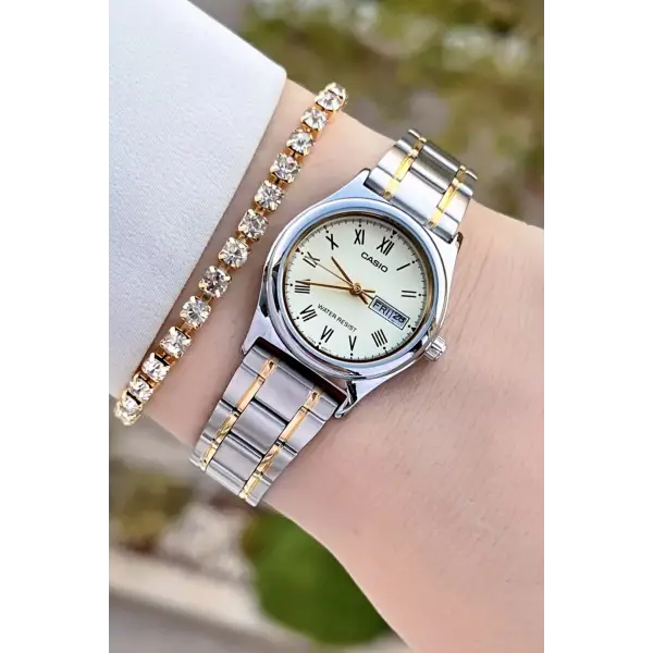 Casio CSISTE143 Takvimli Kadın Kol Saati