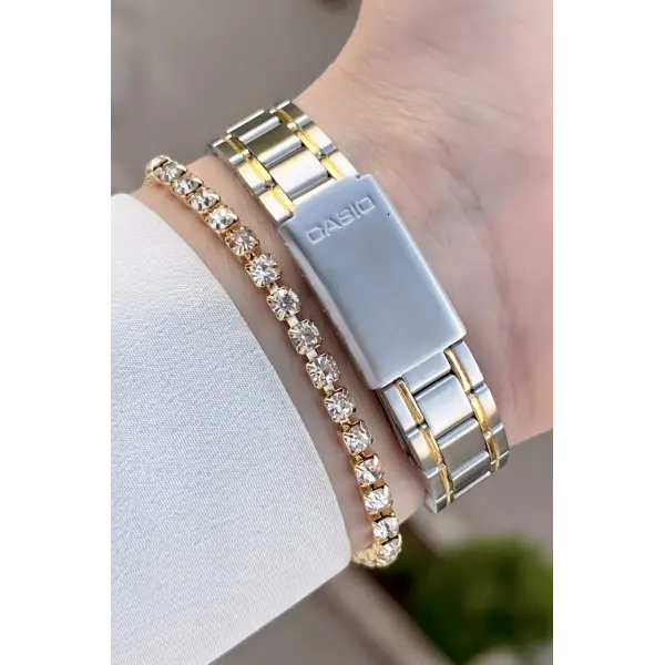 Casio CSISTE143 Takvimli Kadın Kol Saati