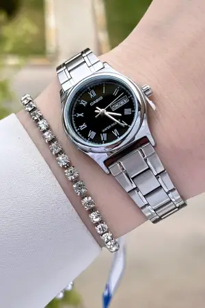 Casio CSISTE27 Takvimli Hediye Paketli Kadın Kol Saati