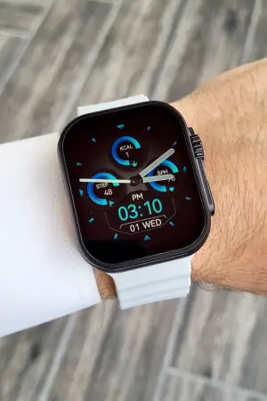 Daniel Klein DKISTE1164 Arama ve Konuşma Özellikli Gri Renk Kordonlu Hediye Paketli Akıllı Kol Saati