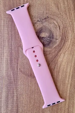 Pembe Renk Watch Uyumlu A Kalite 42mm 44mm 45mm 49mm 1/2/3/4/5/6/se/7/8/Ultra Akıllı Saat Kordonu