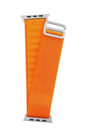 Turuncu Renk 42 44 45 49 mm 1/2/3/4/5/6/se/7/8/Ultra Akıllı Saat Kordonu