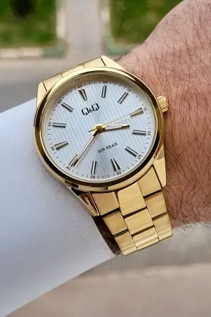 Gold Renk 40 mm Erkek Kol Saati