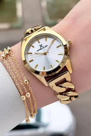 Zincirli Kordon Kadranı Gümüş Renk Kadın Kol Saati Ve Bileklik