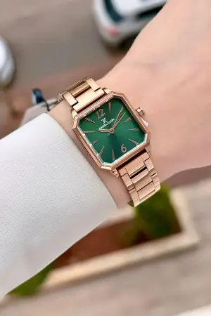 Rose Renk 26 mm Kadın Kol Saati ve Bileklik