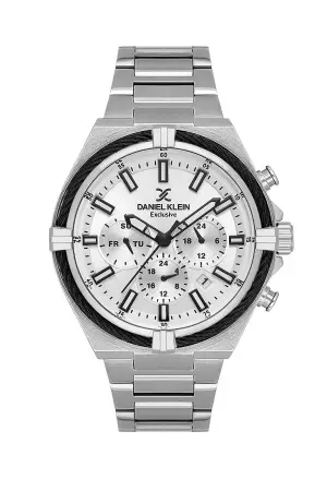 Gümüş Renk 44 Mm Hediye Paketli İç Göstergeleri Aktif Erkek Kol Saati