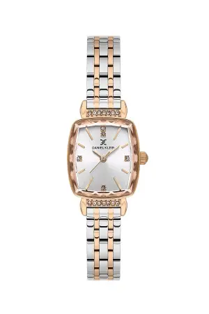 Rose Gümüş Renk Hediye Paketli 22 Mm Kadın Kol Saati
