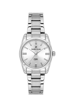 Gümüş Renk 30 Mm Hediye Paketli Kadın Kol Saati