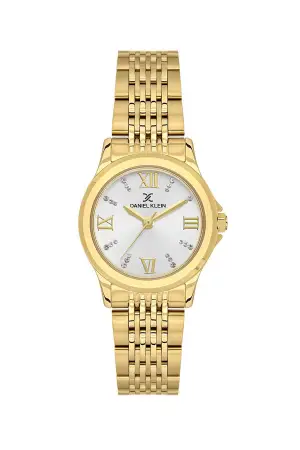 Gold Renk 28 Mm Hediye Paketli Kadın Kol Saati