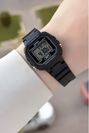 Casio Siyah Renk Silikon Kordon Çocuk Kol Saati
