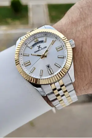 Daniel Klein DKISTE1453 Daniel Klein DKISTE1448 Gold Gümüş Renk Erkek Kol Saati