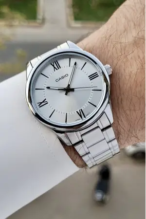 Casio CSISTE127 Gümüş Renk Erkek Kol Saati