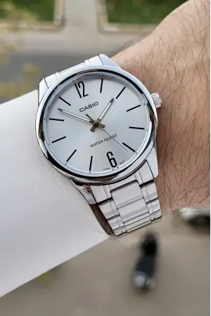 Casio CSISTE128 Gümüş Renk Erkek Kol Saati