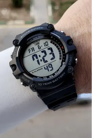 Casio CSISTE223 Silikon Kordon Su Geçirmez Erkek Kol Saati 2 Yıl Garantili
