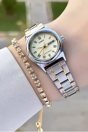 Casio CSISTE143 Takvimli Kadın Kol Saati