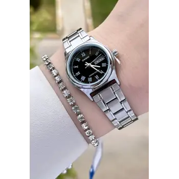 Casio CSISTE27 Takvimli Hediye Paketli Kadın Kol Saati