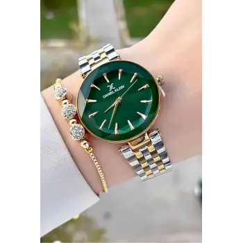 Daniel Klein DK1ISTE1409 Gold Gümüş Renk Hediye Paketli Kadın Kol Saati ve Bileklik