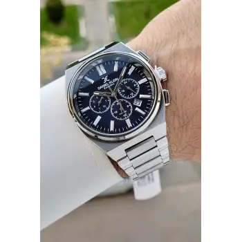 Daniel Klein DKISTE2012 Kadranı Lacivert Kordonu Gümüş Renk 43 Mm İç Göstergeleri Aktif Erkek Kol Saati