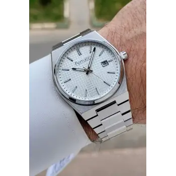 Gümüş Renk 40 mm İç Göstergeleri Aktif Erkek Kol Saati