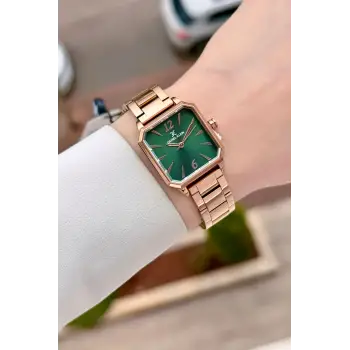 Rose Renk 26 mm Kadın Kol Saati ve Bileklik