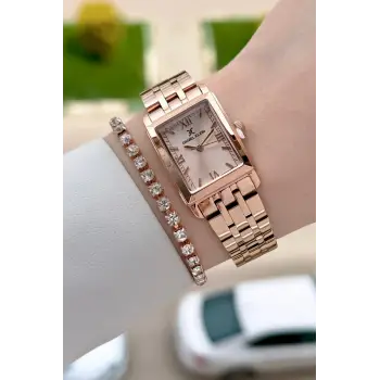 Rose Renk 22 mm Kadın Kol Saati