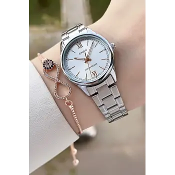 Casio CSISTE140 Gümüş Renk Kadın Kol Saati