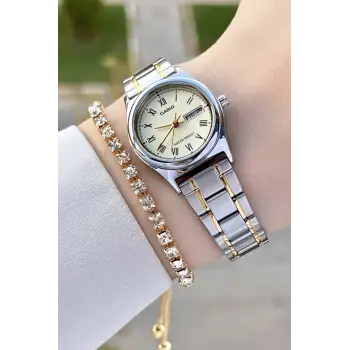Casio CSISTE143 Takvimli Kadın Kol Saati