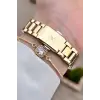 Daniel Klein DKISTE971 Gold Renk Takvimli Kadın Kol Saati ve Bileklik
