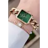 Freelook FL3ISTE30 Gold Renk Zincirli Hediye Paketli 5 ATM Kadın Kol Saati ve Bileklik