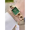 Freelook FL2ISTE30 Gold Renk Zincirli Hediye Paketli 5 ATM Kadın Kol Saati ve Bileklik