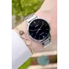 Casio CSISTE29 Kadranı Siyah Kordonu Gümüş Renk Hediye Paketli Kadın Kol Saati