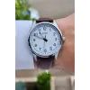 Casio CSISTE13 Kasası Gümüş Kordonu Kahverengi Renk Hediye Paketli Erkek Kol Saati