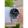Casio CSISTE14 Kadranı Siyah Kordonu Gümüş Renk Takvim ve Günlü Hediye Paketli Erkek Kol Saati