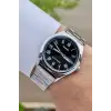 Casio CSISTE14 Kadranı Siyah Kordonu Gümüş Renk Takvim ve Günlü Hediye Paketli Erkek Kol Saati