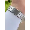 Casio CSISTE14 Kadranı Siyah Kordonu Gümüş Renk Takvim ve Günlü Hediye Paketli Erkek Kol Saati