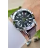 Casio CSISTE10 Kasası Gümüş Kordonu Kahverengi Renk Hediye Paketli Erkek Kol Saati