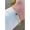 Gümüş Renk Yıldız Hediye Paketli Bileklik