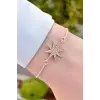 Gold Renk Yıldız Hediye Paketli Bileklik