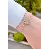 Gold Renk Yıldız Hediye Paketli Bileklik