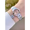 Casio CSISTE90 Kadranı Pudra Kordonu Gümüş Renk Hediye Paketli Kadın Kol Saati