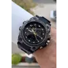 Daniel Klein DKISTE1305 Rakamları Gold Kordonu Siyah Renk Analog Dijital Hediye Paketli Erkek Kol Saati