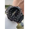 Daniel Klein DKISTE1305 Rakamları Gold Kordonu Siyah Renk Analog Dijital Hediye Paketli Erkek Kol Saati